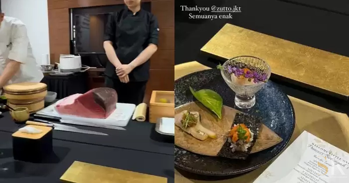 Erina Gudono Makan Omakase di RS Setelah Melahirkan, Harganya Jadi Perhatian
