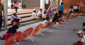 Festival Layangan Hias Terbesar di Jakarta Timur Digelar