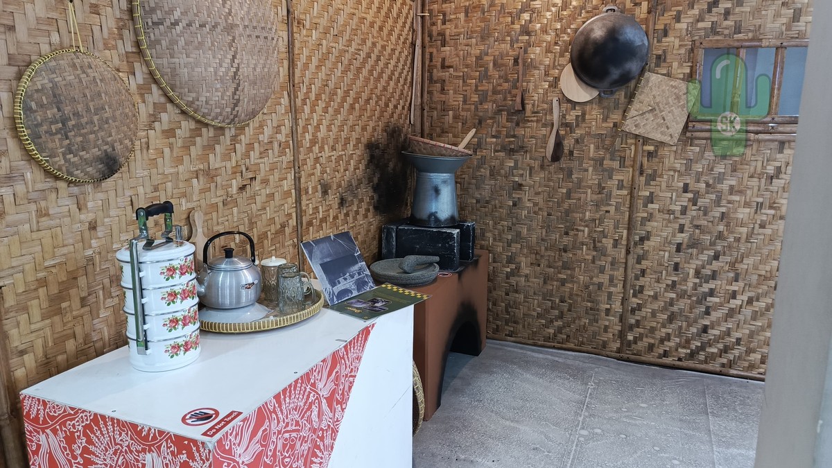 Visualisasi dapur zaman betawi, Museum Setu Babakan (1/1/2025)