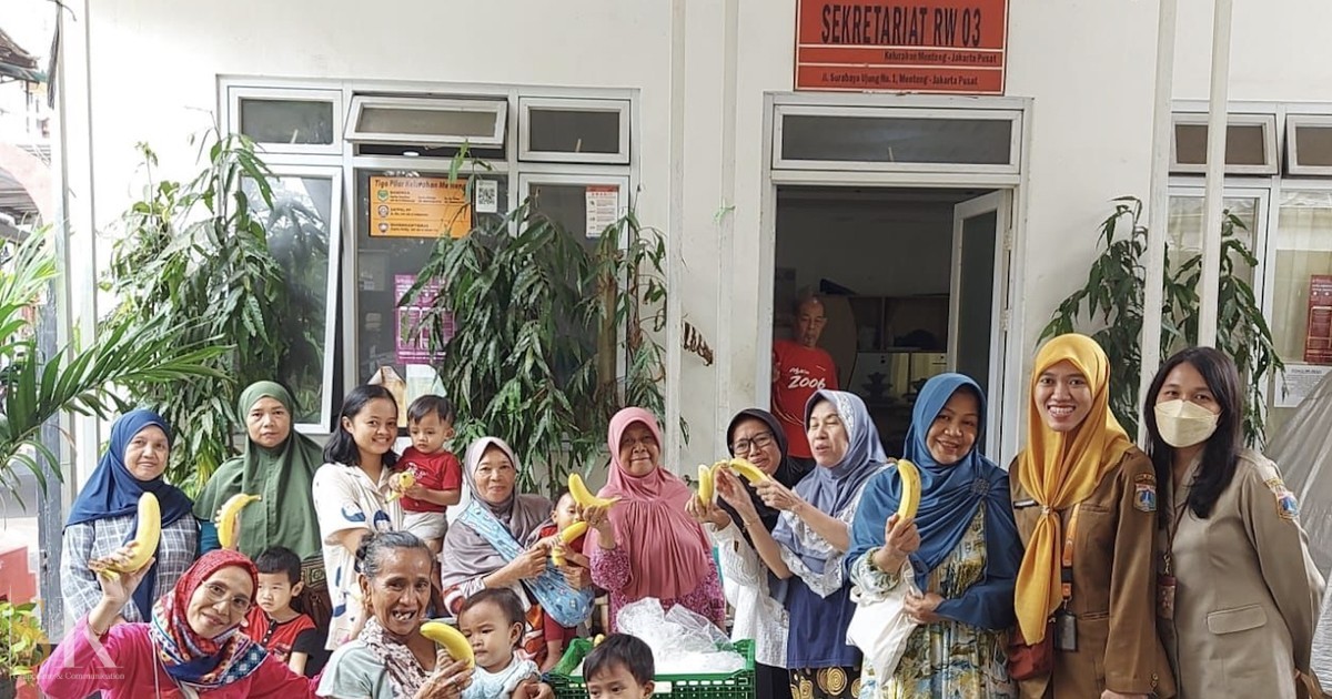 Sunpride Bagikan Pisang Gratis untuk Warga Jakarta, Dukung Gaya Hidup Sehat