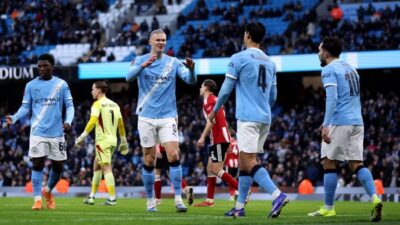 Man City Hancurkan Exeter City 10-1 di Piala FA