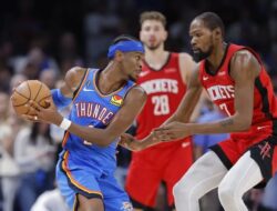 Thunder tumbangkan Spurs dan Rockets, rekor 5 kemenangan beruntun menggila