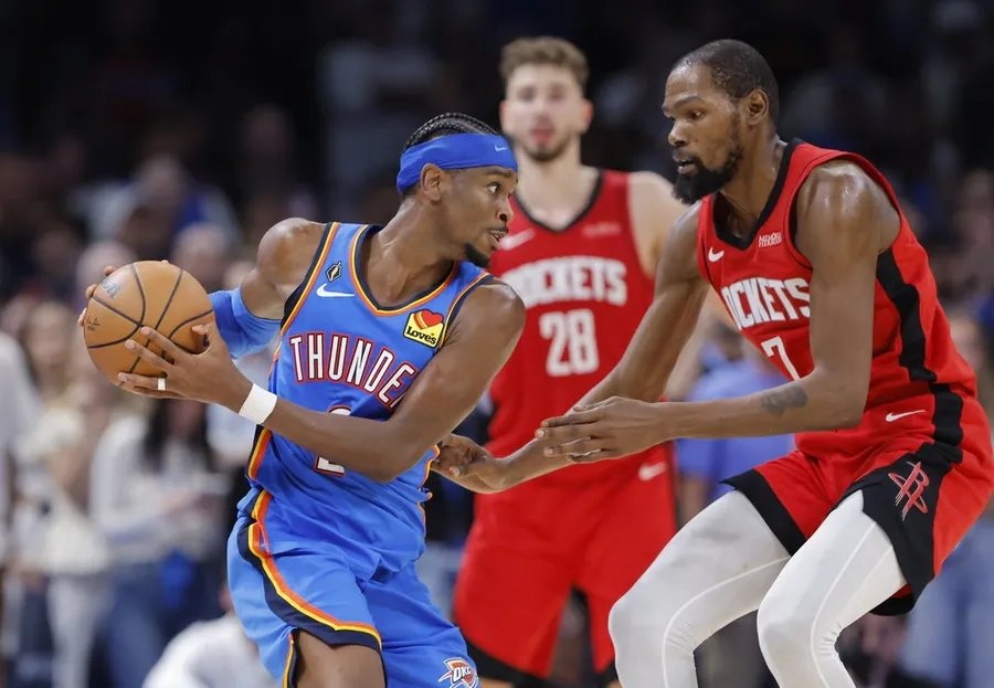 Thunder tumbangkan Spurs dan Rockets, rekor 5 kemenangan beruntun menggila