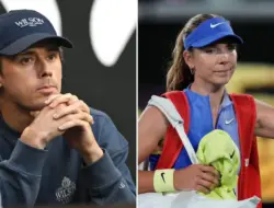 Alex Minaur saksikan tunangannya Katie Boulter tumbang di babak pertama Australian Open