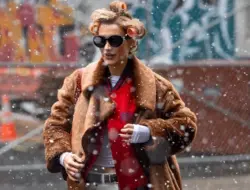 Bella Hadid menikmati salju di New York