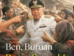 Ben, Hunt, buang sampah!