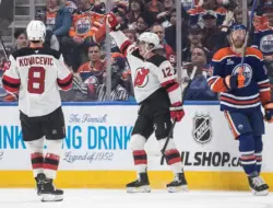Devils tundukkan Oilers 2-1, rekor sempurna saat unggul di periode dua bertahan