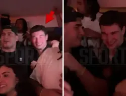 Fernando Mendoza Dihibur Rekan Tim di Klub Malam Usai Juara