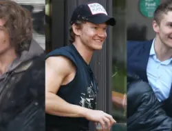 Foto-foto Connor Storry sebelum kompetisi berat, termasuk 2024