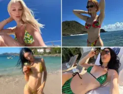 Foto Hot Meredith Duxbury Rayakan Ulang Tahun ke-27