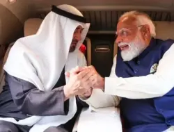Modi dan Al Nahyan Bahas Apa Selama Kunjungan 3 Jam Presiden Uni Emirat Arab