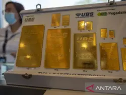 Perdagangan emas Pegadaian tembus Rp2,82 miliar per kg