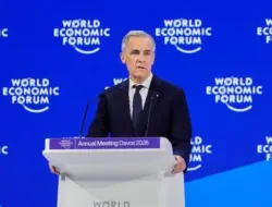 PM Kanada Carney berbicara di Davos