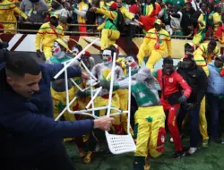 Senegal juara CAN usai ricuh dan kericuhan massa di tambahan waktu