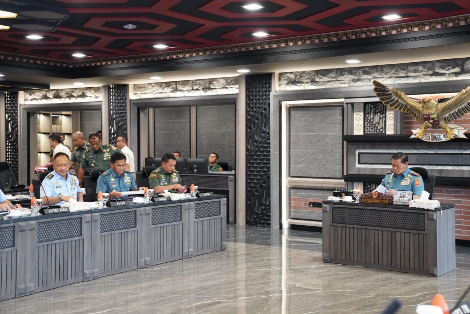Panglima TNI Pimpin Sidang Pantukhir Dikreg LI Sesko TNI