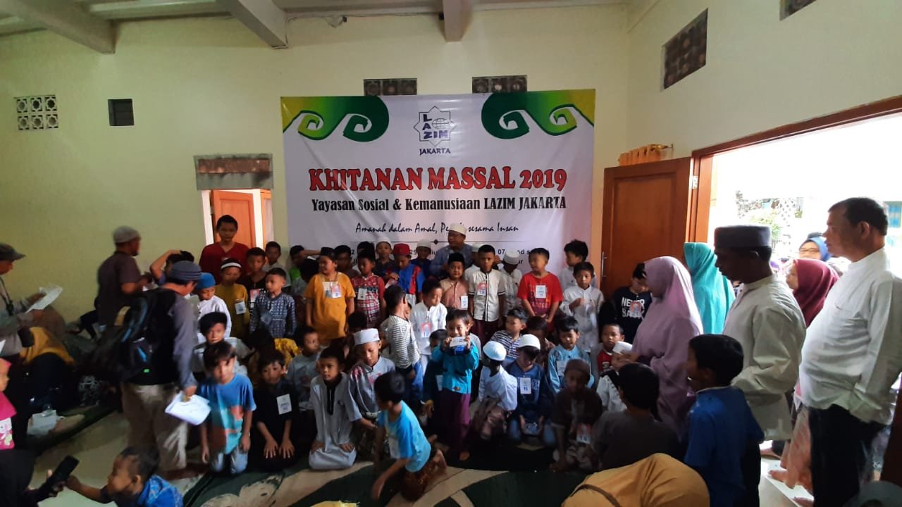 Yayasan Lazim Jakarta Gelar Khitanan Massal Gratis untuk Sosial dan Kemanusiaan