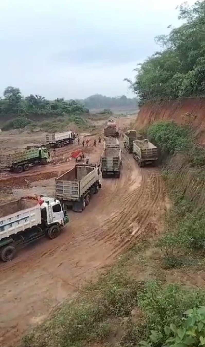 Galian Tetang Beroperasi meski Perusahaan Pemegang Izin Sudah Mundur