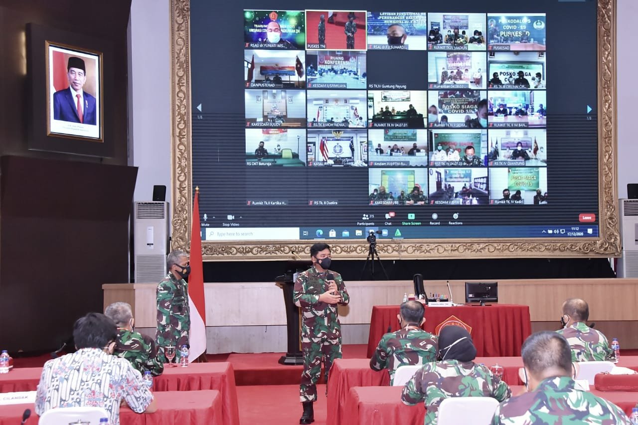 Panglima TNI: TNI Siapkan SDM untuk Pelaksanaan Vaksinasi Covid-19