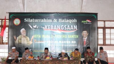 Kapolda Banten Dampingi Dialog Kebangsaan Menkopolhukam dengan Kyai Muda