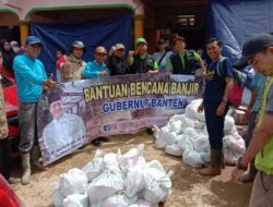 LKKS Banten Peduli Banjir Lebak, Salurkan Bantuan