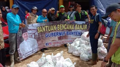 LKKS Banten Peduli Banjir Lebak, Salurkan Bantuan