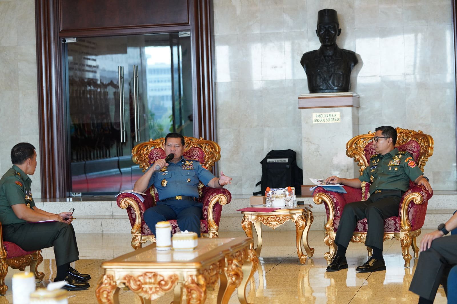 Panglima TNI Terima Paparan Penanaman Mangrove Serentak secara Nasional