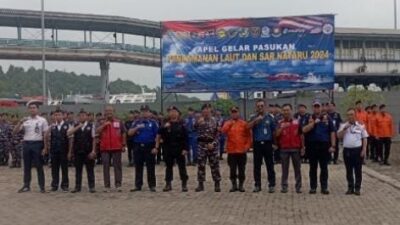 Komandan Lanal Banten Pastikan Pengamanan Laut dan SAR Nataru 2024 Lancar