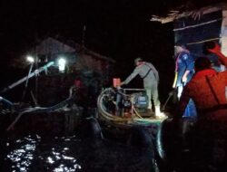 Bakamla RI Patroli Teluk Kelabat Tertibkan Tambang Timah Ilegal