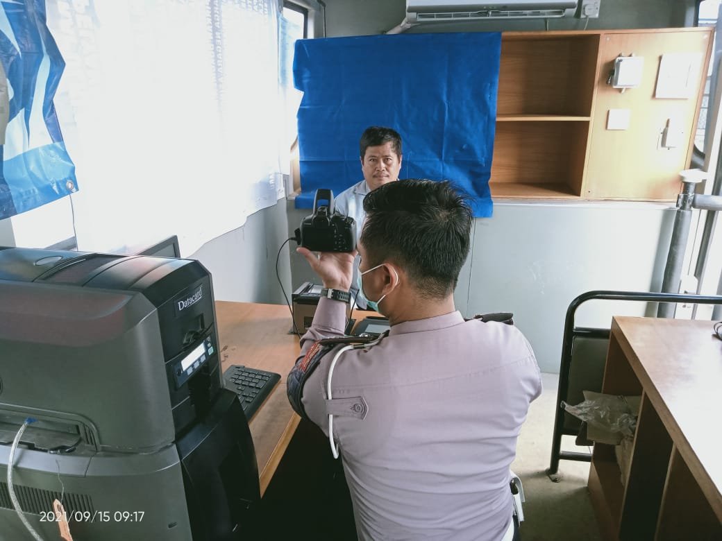 Satlantas Polres Pandeglang Adakan Layanan SIM Keliling