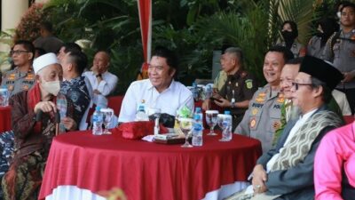 Al Muktabar Hadiri Peringatan Hari Bhayangkara ke-76 di Mapolda Banten