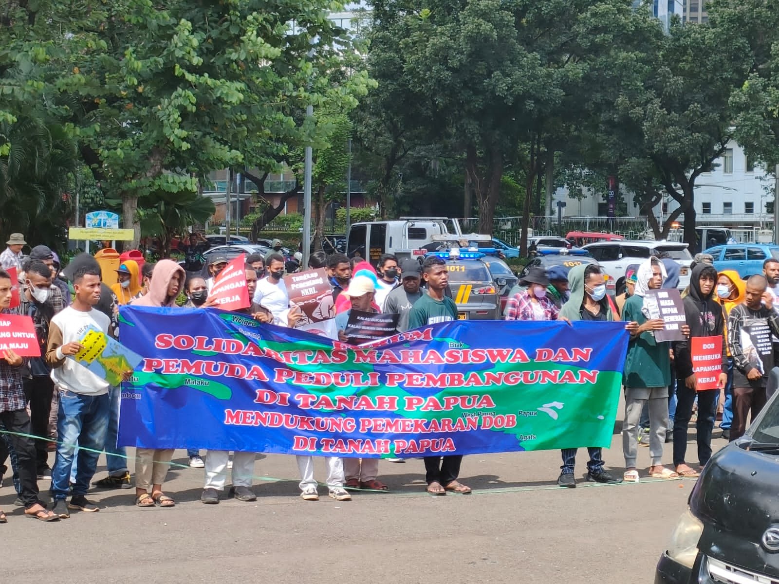 Forum Mahasiswa dan Pemuda Papua Minta DPR RI Sahkan UU DOB