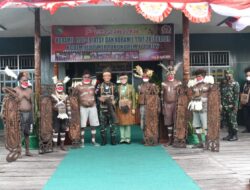 Danrem 174 Merauke dan Enam Kepala Suku Resmikan Dua Koramil di Asmat Papua