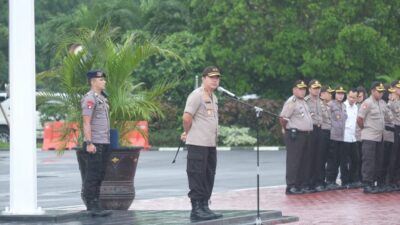 Rasa Haru di Apel Pagi Kapolda Banten Saat Personil Berpamitan