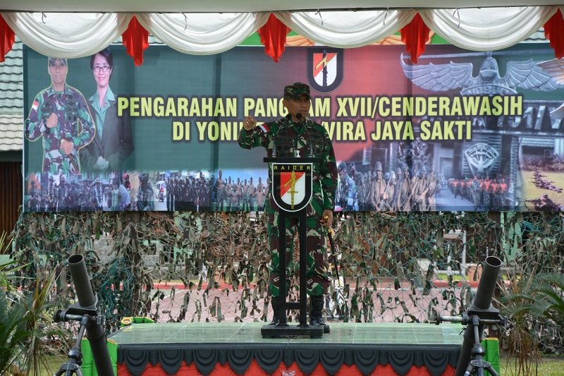 Pangdam Cenderawasih Kunjungi Jajaran untuk Dekatkan Diri dengan Satuan