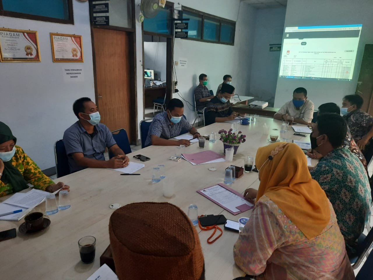 KPU Lebak Tetapkan 995.463 Daftar Pemilih Hasil Pemutakhiran Data 2021