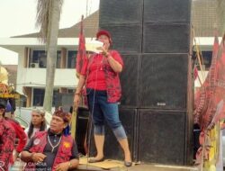 Ratusan Massa Aksi Digeruduk Kantor BRI Cabang Serang