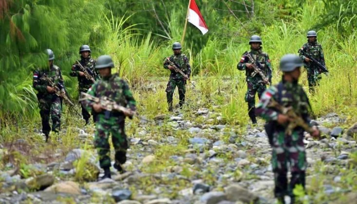 Prajurit TNI Kontak Tembak Kelompok Separatis di Nduga
