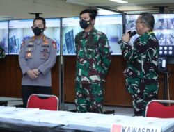 Panglima TNI dan Kapolri Tinjau Fasilitas Pendidikan di Sesko TNI
