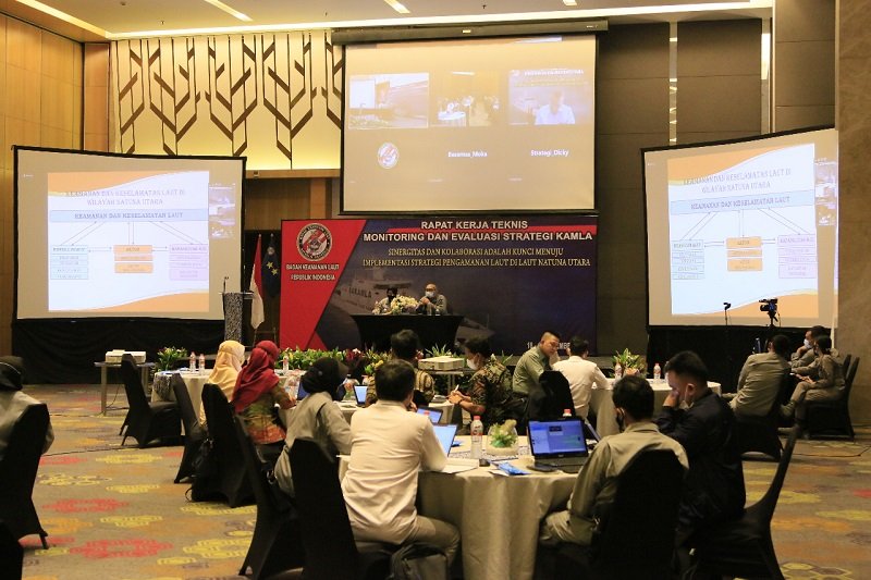 Bakamla RI Bangun Sinergi Amankan Laut Natuna Utara