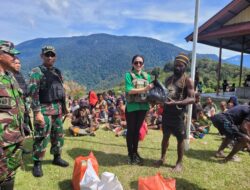 Dandim 1714/Puncak Jaya Kunjungi Distrik Yambi untuk Kunjungan Kerja