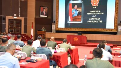 Panglima TNI Tekankan Pentingnya Integrasi Data dan Sistem Informasi TNI