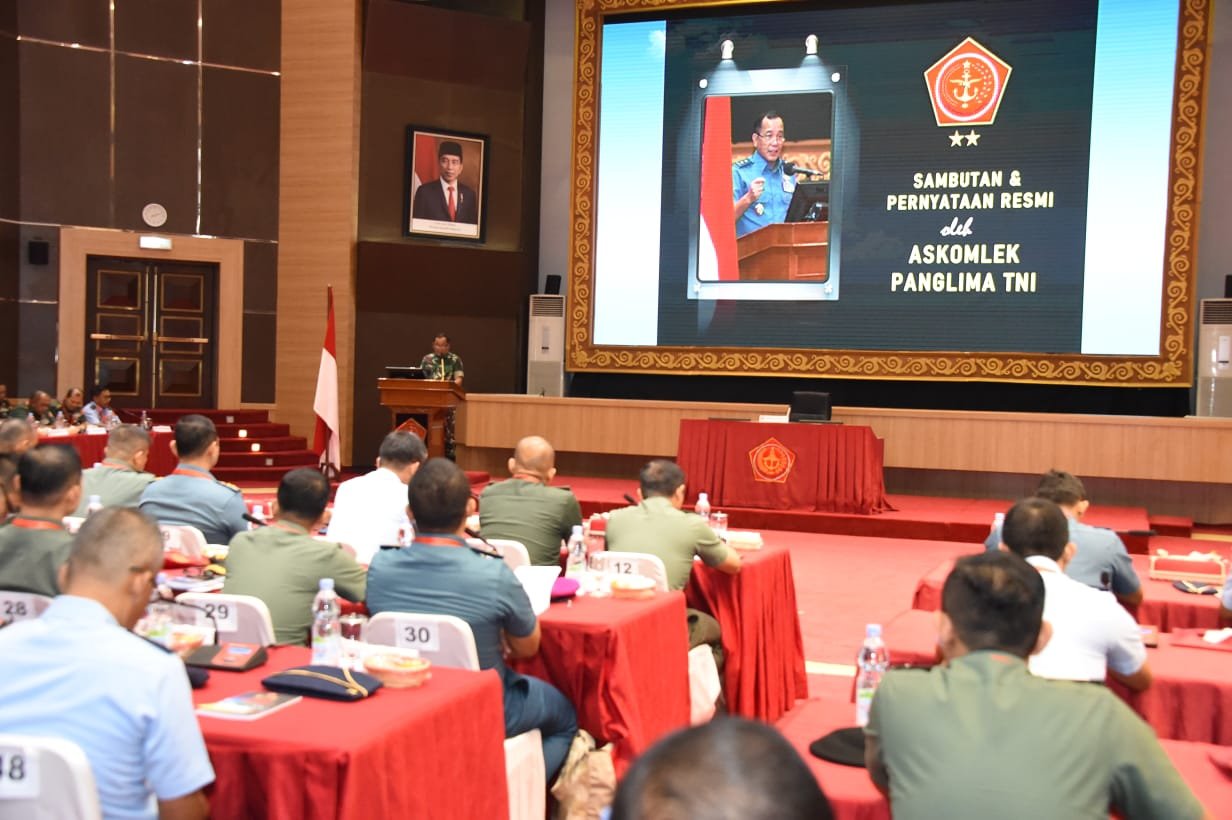 Panglima TNI Tekankan Pentingnya Integrasi Data dan Sistem Informasi TNI