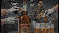 Skandal Pita Cukai Bekas: Tercium Aroma Main Mata Oknum Bea Cukai dan Produsen Miras