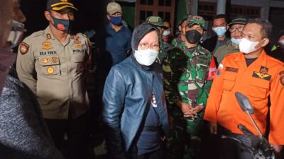 Menteri Sosial Tri Rismaharini Tanggap Cepat Gempa Malang