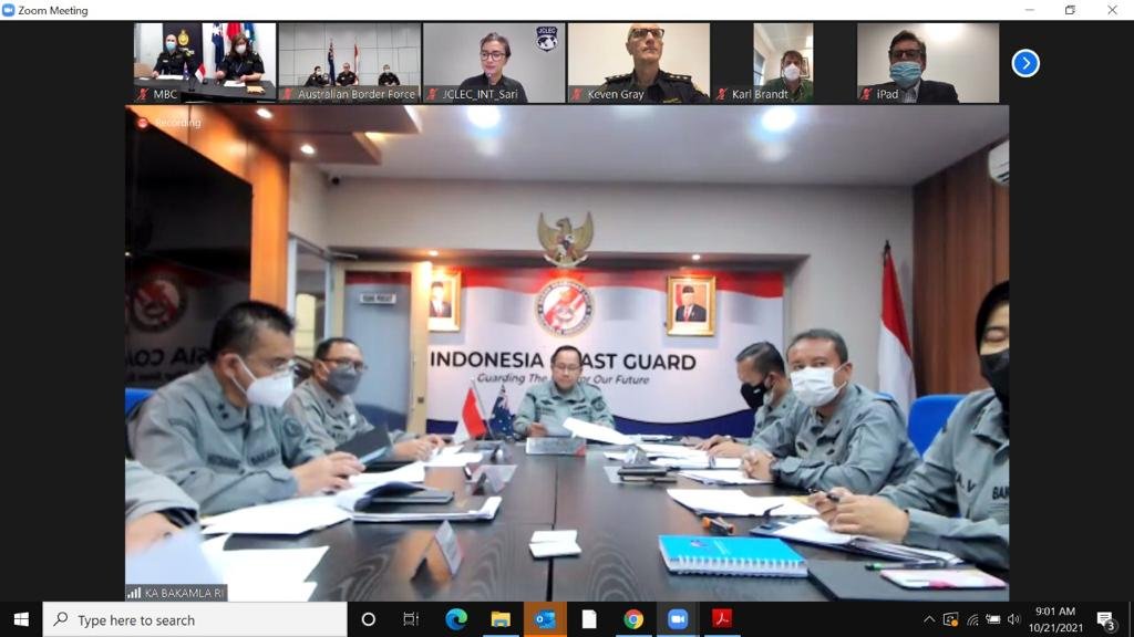 Bakamla RI dan ABF Gelar Pertemuan Tingkat Tinggi Keempat