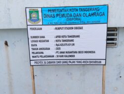 Stadion Cibodas Rp2,4 Miliar: Anggaran Digunakan Tapi Bukti Fisik Minim