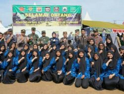 Danrem 064/MY Dicek Poin 8 Dsambut Dandim Lebak dan Rombongan