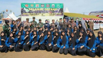 Danrem 064/MY Dicek Poin 8 Dsambut Dandim Lebak dan Rombongan