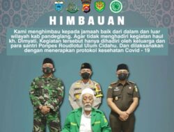 Abuya Muhtadi Minta Warga Luar Pandeglang Tak Datang ke Haul KH Dimyati