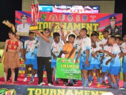 Danrem Merauke Tutup Turnamen Sepak Bola U-18 Danrem 174/ATW Cup 2022